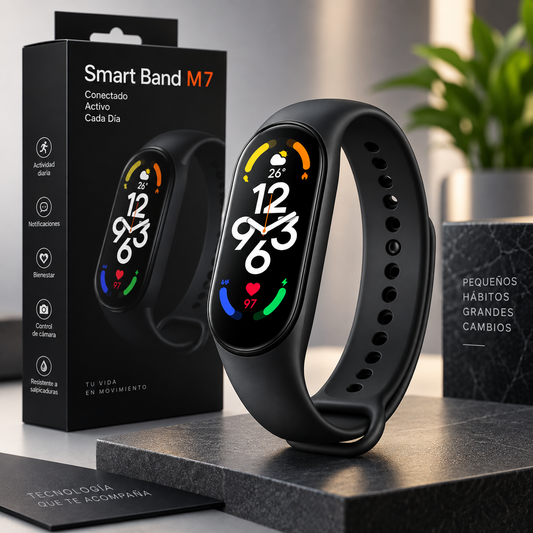SmartFit Band M7™ | Pulsera Inteligente Multifunción